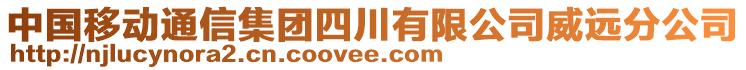 中國移動通信集團(tuán)四川有限公司威遠(yuǎn)分公司