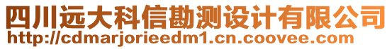 四川遠大科信勘測設(shè)計有限公司