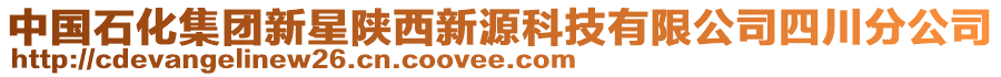 中國(guó)石化集團(tuán)新星陜西新源科技有限公司四川分公司