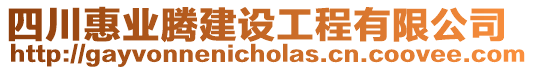 四川惠業(yè)騰建設工程有限公司