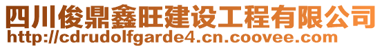 四川俊鼎鑫旺建設工程有限公司