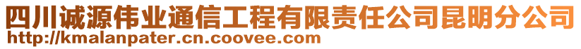 四川誠(chéng)源偉業(yè)通信工程有限責(zé)任公司昆明分公司