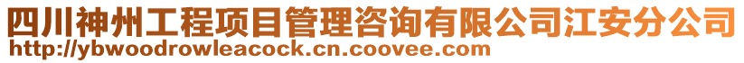 四川神州工程項目管理咨詢有限公司江安分公司