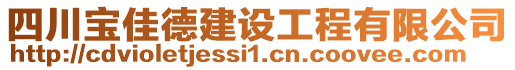 四川寶佳德建設(shè)工程有限公司