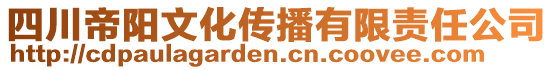 四川帝陽文化傳播有限責(zé)任公司