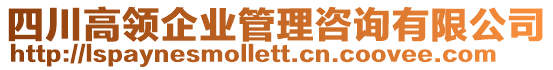 四川高領(lǐng)企業(yè)管理咨詢有限公司