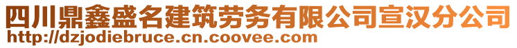 四川鼎鑫盛名建筑勞務(wù)有限公司宣漢分公司