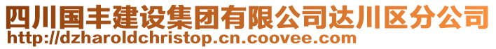 四川國豐建設(shè)集團(tuán)有限公司達(dá)川區(qū)分公司