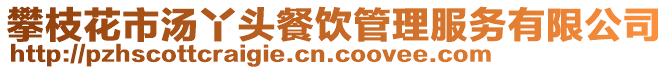 攀枝花市湯丫頭餐飲管理服務有限公司