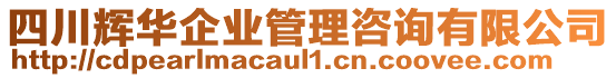 四川輝華企業(yè)管理咨詢有限公司