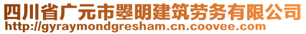 四川省廣元市曌明建筑勞務有限公司