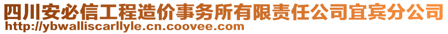 四川安必信工程造價事務(wù)所有限責(zé)任公司宜賓分公司