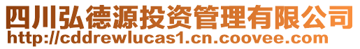 四川弘德源投資管理有限公司