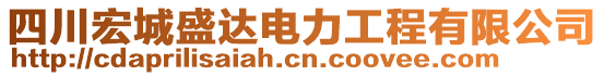 四川宏城盛達(dá)電力工程有限公司