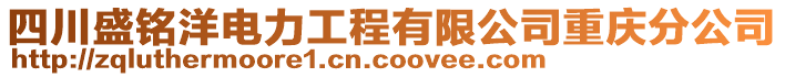 四川盛銘洋電力工程有限公司重慶分公司