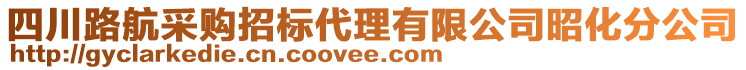 四川路航采購招標(biāo)代理有限公司昭化分公司