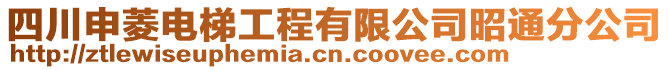 四川申菱電梯工程有限公司昭通分公司