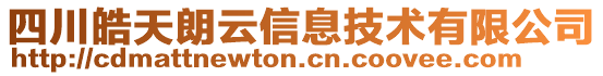 四川皓天朗云信息技術(shù)有限公司