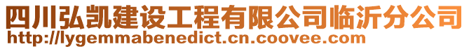 四川弘凱建設(shè)工程有限公司臨沂分公司