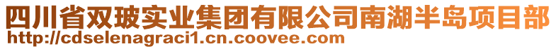 四川省雙玻實業(yè)集團有限公司南湖半島項目部