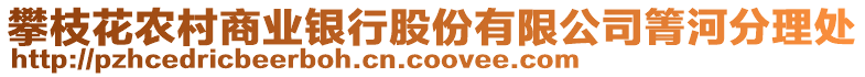 攀枝花農(nóng)村商業(yè)銀行股份有限公司箐河分理處