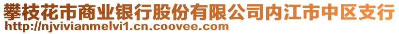 攀枝花市商業(yè)銀行股份有限公司內(nèi)江市中區(qū)支行