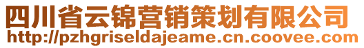 四川省云錦營(yíng)銷策劃有限公司