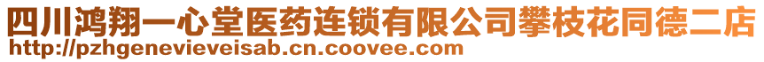 四川鴻翔一心堂醫藥連鎖有限公司攀枝花同德二店