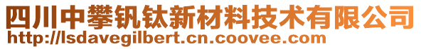 四川中攀釩鈦新材料技術有限公司