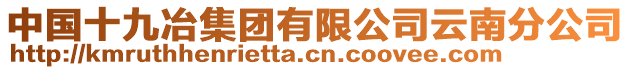 中國(guó)十九冶集團(tuán)有限公司云南分公司