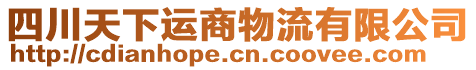 四川天下運(yùn)商物流有限公司