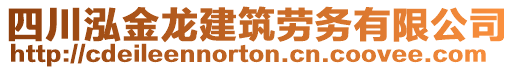 四川泓金龍建筑勞務(wù)有限公司