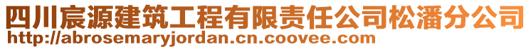 四川宸源建筑工程有限責任公司松潘分公司