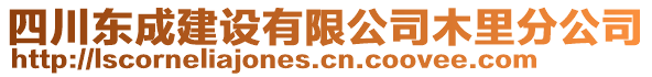 四川東成建設(shè)有限公司木里分公司