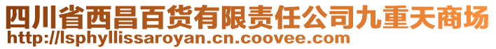 四川省西昌百貨有限責任公司九重天商場