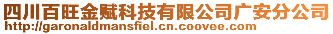 四川百旺金賦科技有限公司廣安分公司