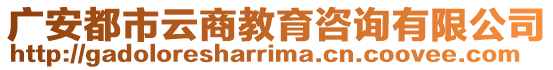 廣安都市云商教育咨詢有限公司