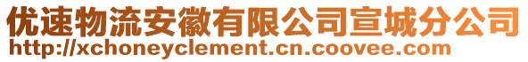 優(yōu)速物流安徽有限公司宣城分公司