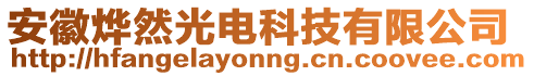 安徽燁然光電科技有限公司
