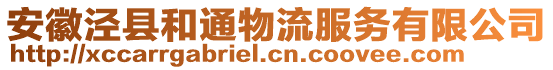 安徽涇縣和通物流服務(wù)有限公司