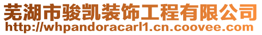 蕪湖市駿凱裝飾工程有限公司