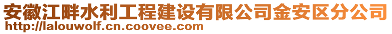 安徽江畔水利工程建設(shè)有限公司金安區(qū)分公司