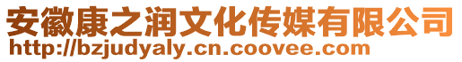 安徽康之潤文化傳媒有限公司