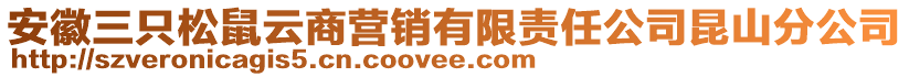 安徽三只松鼠云商營銷有限責任公司昆山分公司