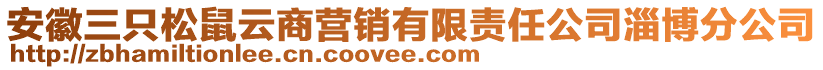 安徽三只松鼠云商營(yíng)銷有限責(zé)任公司淄博分公司