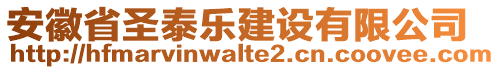 安徽省圣泰樂建設(shè)有限公司