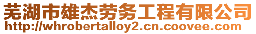 蕪湖市雄杰勞務(wù)工程有限公司