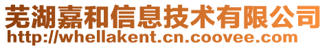 蕪湖嘉和信息技術(shù)有限公司