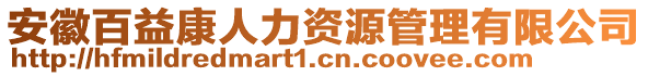 安徽百益康人力資源管理有限公司