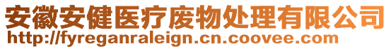 安徽安健醫(yī)療廢物處理有限公司